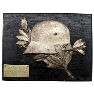 Original WWII German Marine Artillerie Abteilung plaque - militaria collectible