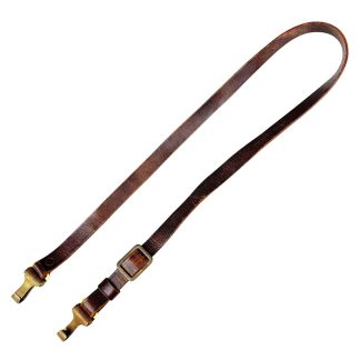 Original WWII German NSDAP leather cross strap