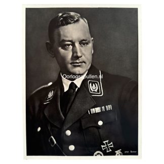 Original WWII German SA portrait photograph of Victor Lutze