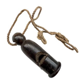 Original WWII German bakelite whistle - personal effects of the German soldier in World War II.