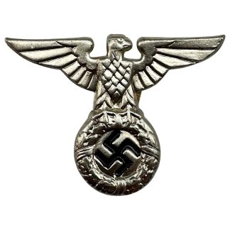 Original WWII German early SS/SA visor cap eagle