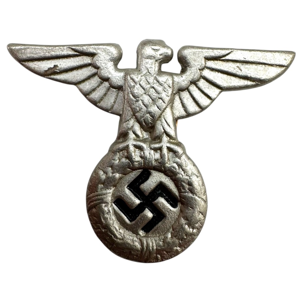 Original WWII German early SS/SA visor cap eagle