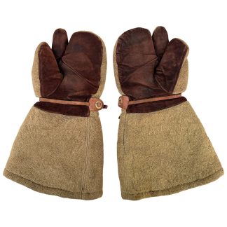 Original WWII Japanese imperial army winter gloves