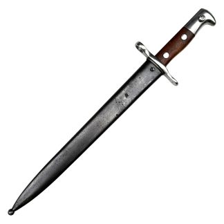 Original WWII Swiss K31 bayonet by Waffenfabrik Neuhausen