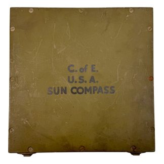 Original WWII US Army Universal Sun Compass Model SC-1 (1944)