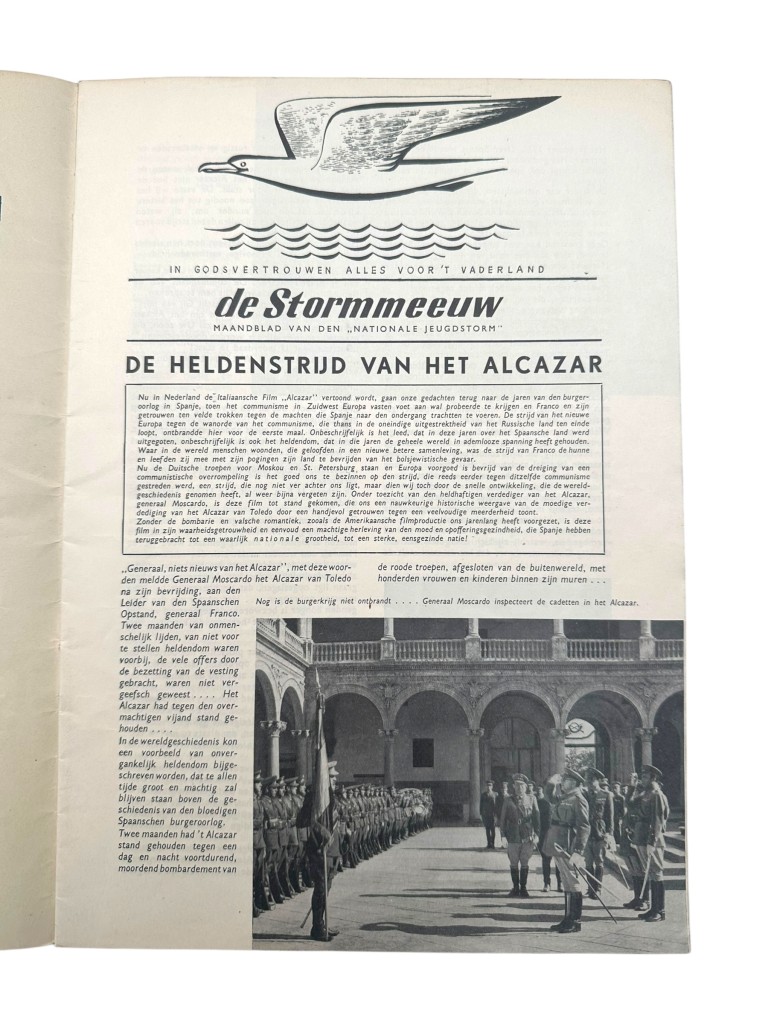 Original WWII Dutch Nationale Jeugdstorm 'De Stormmeeuw' magazine - Image 3