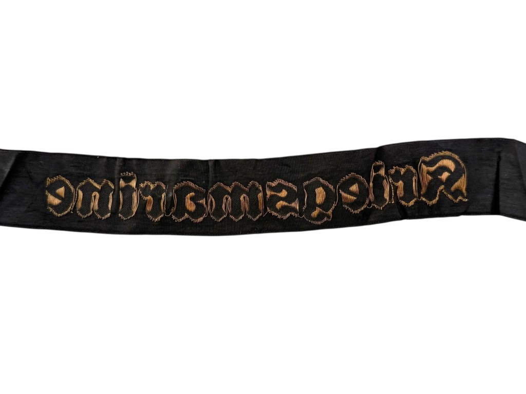 Original WWII German Kriegsmarine cap tally - Image 5