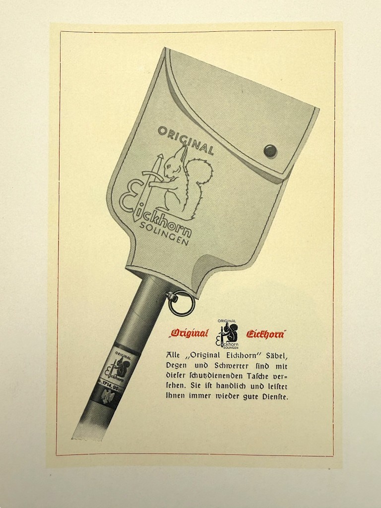 Original WWII German Eickhorn Kundendienst service binder - Image 7