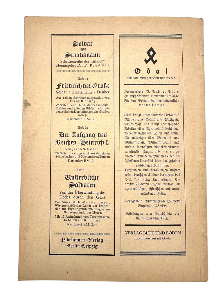 Original WWII German brochure 'Die Aktion – Holland - Sondernummer' - Image 7