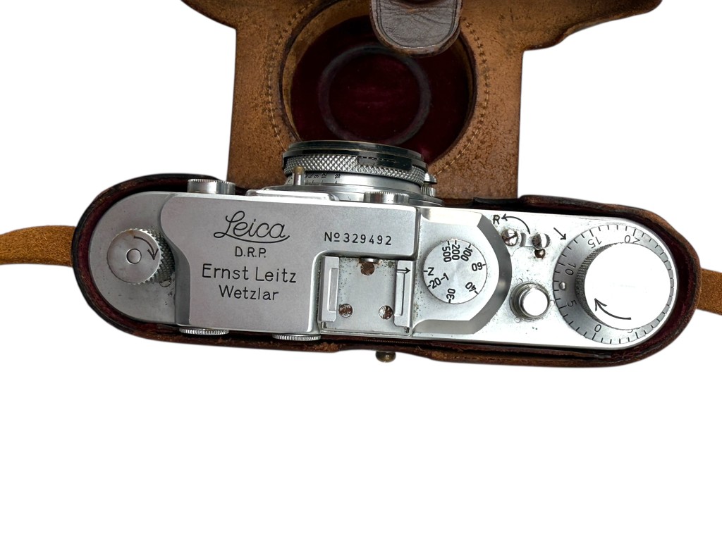 Original WWII German Leica photo camera Oberleutnant Hans-Henning Ohlendorf - Panzerjäger-Abteilung 22 - Panzerabwehrabteilung 22 - Image 6