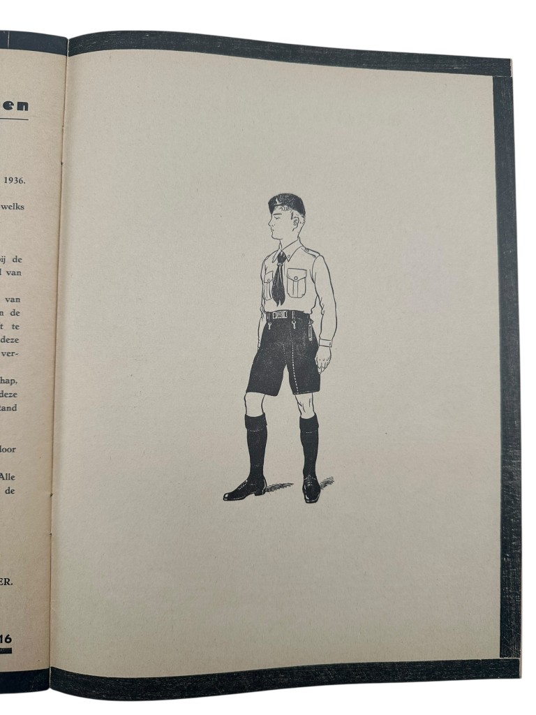 Original 1936 Dutch Nationale Jeugdstorm 'De Stormmeeuw' magazine - Image 8