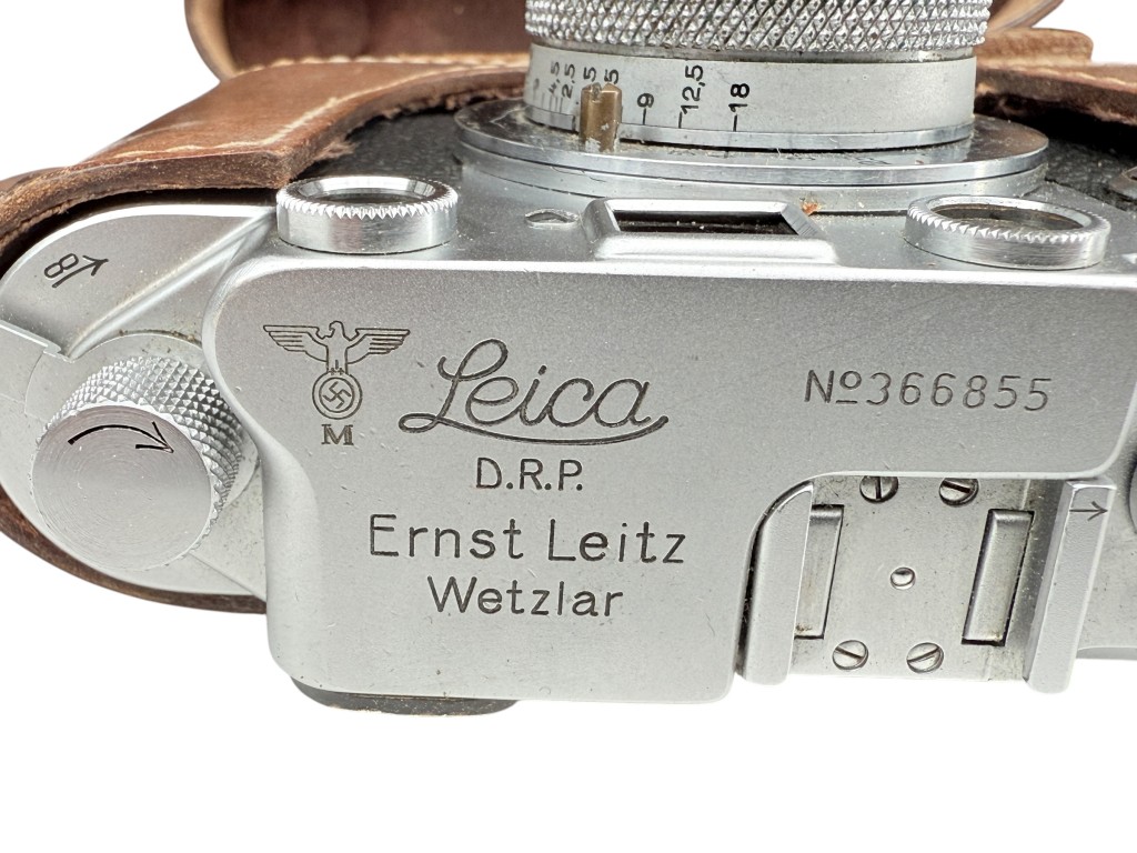 Original WWII German Kriegsmarine Leica camera by Ernst Leitz Wetzlar