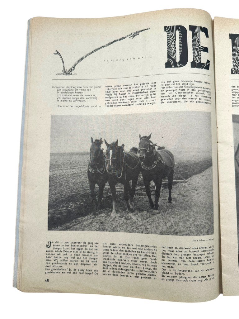 Original WWII Dutch Nationale Jeugdstorm 'De Stormmeeuw' magazine - Image 11