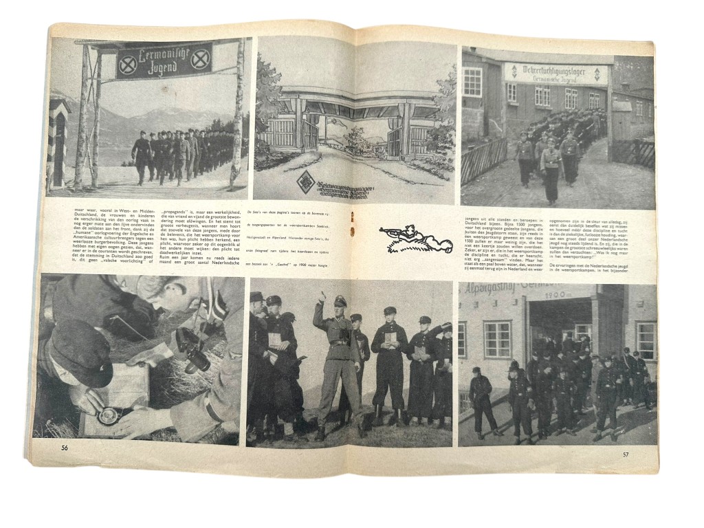 Original WWII Dutch Nationale Jeugdstorm 'De Stormmeeuw' magazine - Image 7