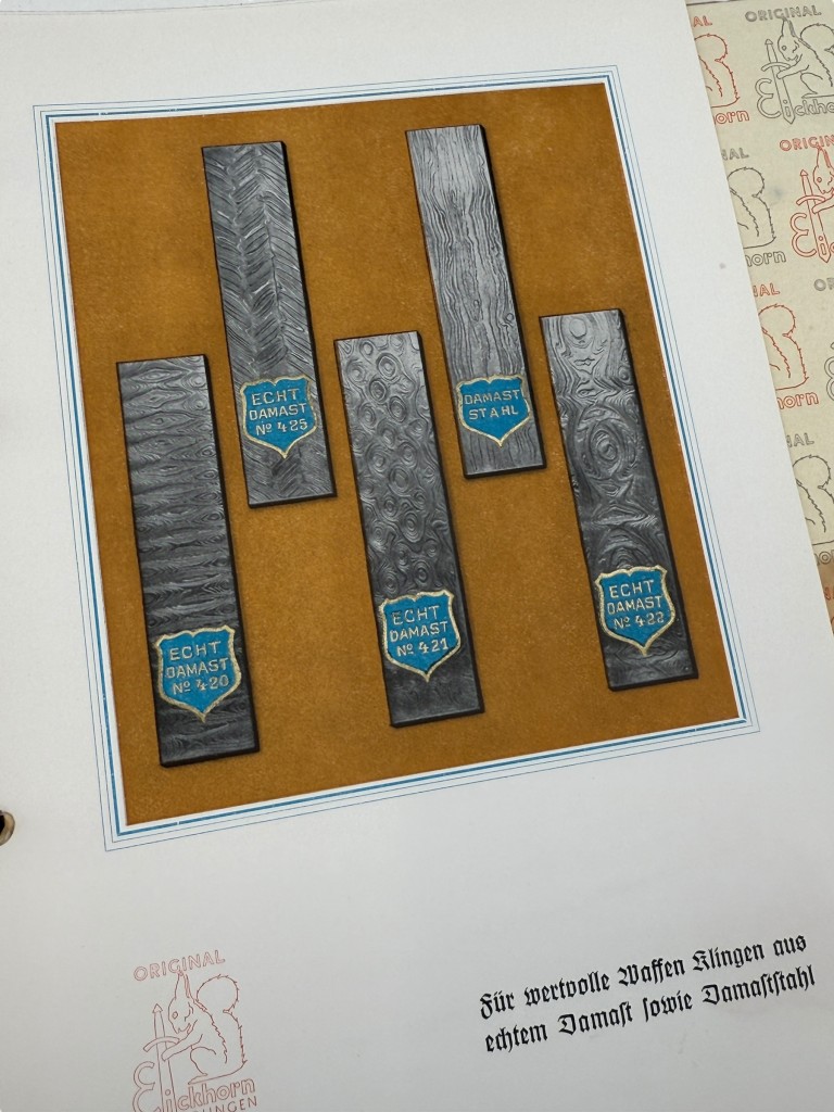 Original WWII German Eickhorn Kundendienst service binder - Image 20