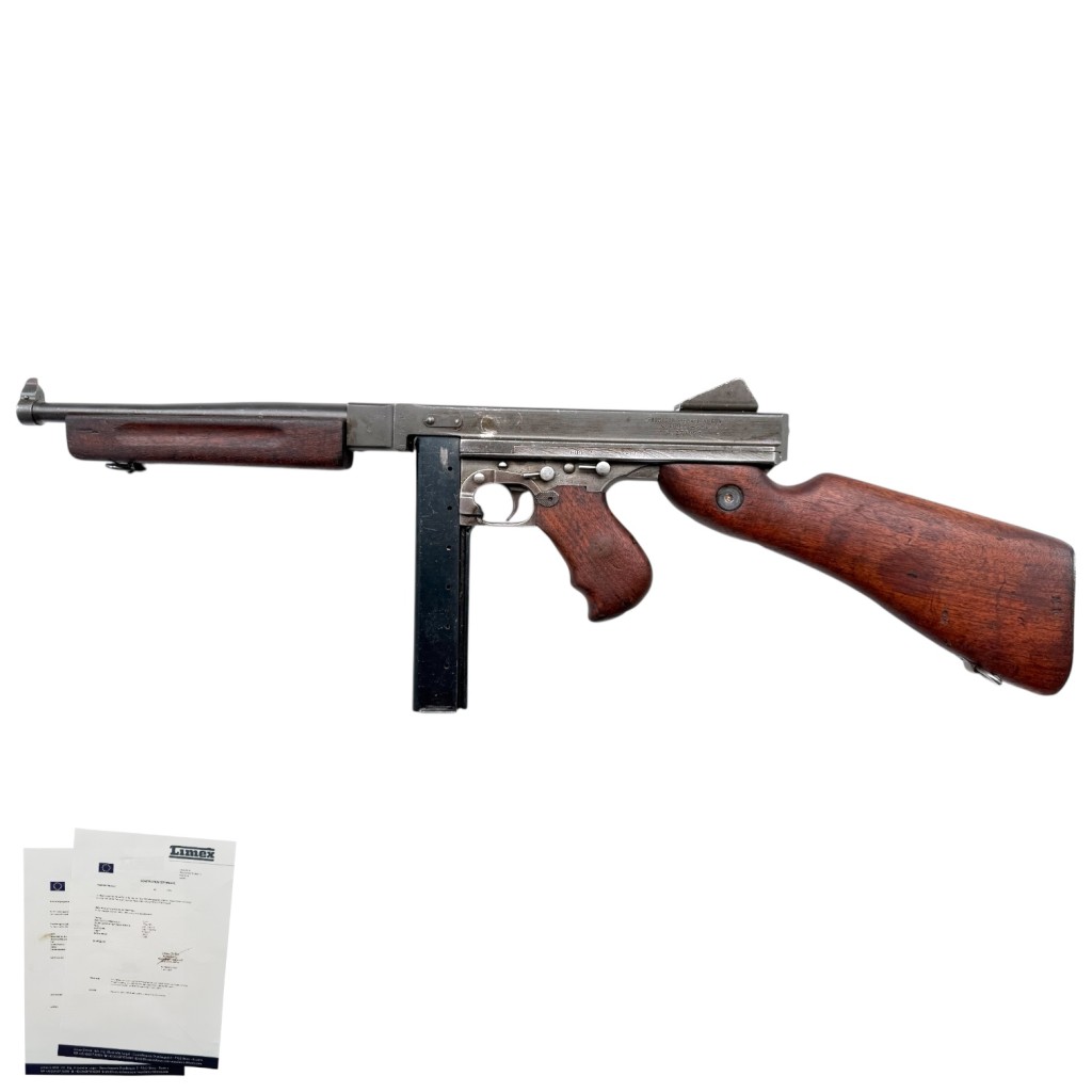 Original WWII US M1 Thompson EU-Deko