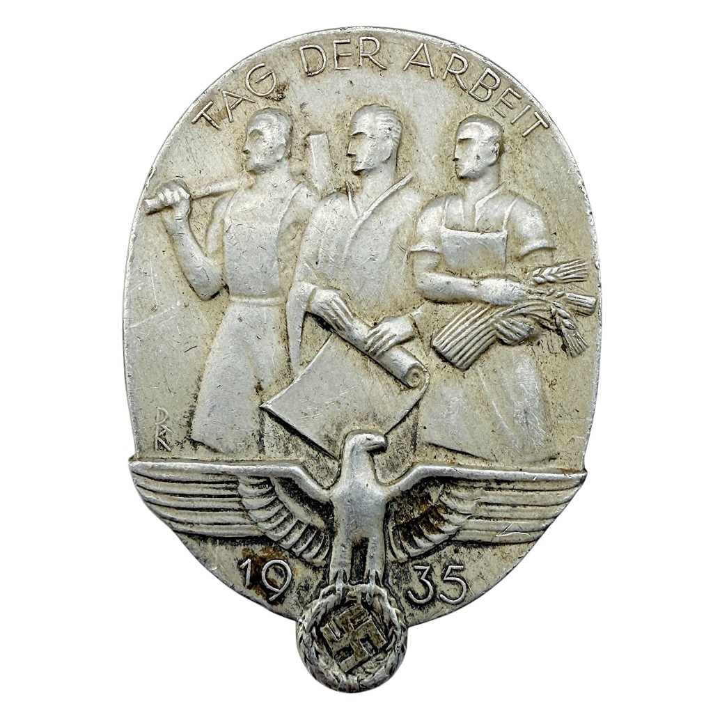 Original 1935 German 'Tag der Arbeit' pin