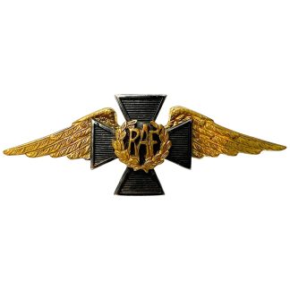Original WWII British Royal Air Force (RAF) metal insignia