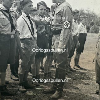 Original 1930s unpublished German HJ/SA photographic positive