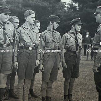 Original 1930s unpublished German HJ/SA photographic positive