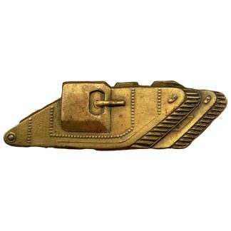 Original WW1 British Royal Tank Corps arm badge
