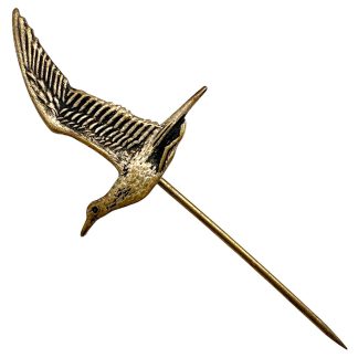 Original WWII Dutch Nationale Jeugdstorm proficiency stickpin