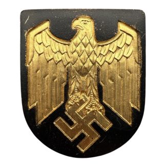 Original WWII German Kriegsmarine tropical pith helmet shield