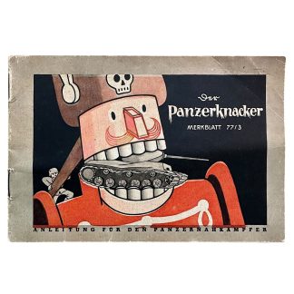 Original WWII German brochure 'Der Panzerknacker – Anleitung für den Panzer-Nahkämpfer'