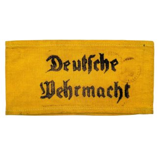 Original WWII German late war Deutsche Wehrmacht armband