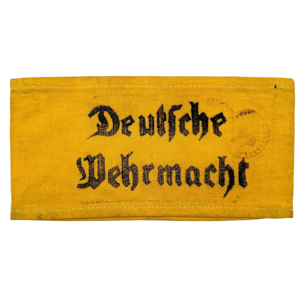 Original WWII German late war Deutsche Wehrmacht armband
