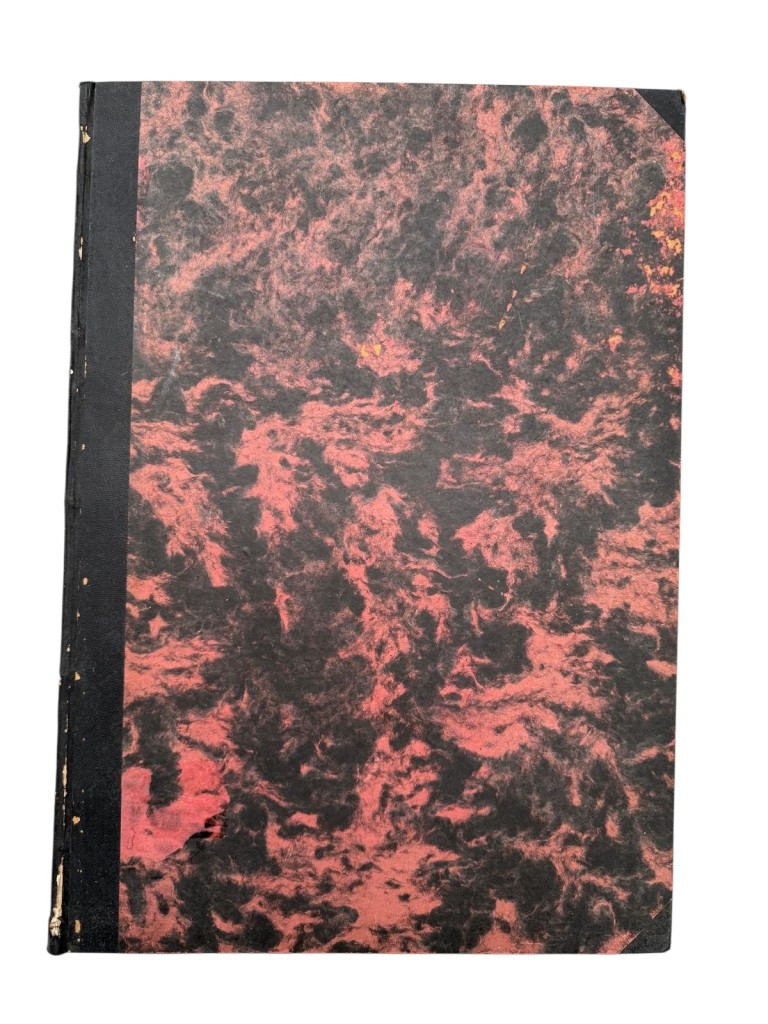 Original 1933 Dutch NSB bound volume of Volk en Vaderland newspaper - Image 2