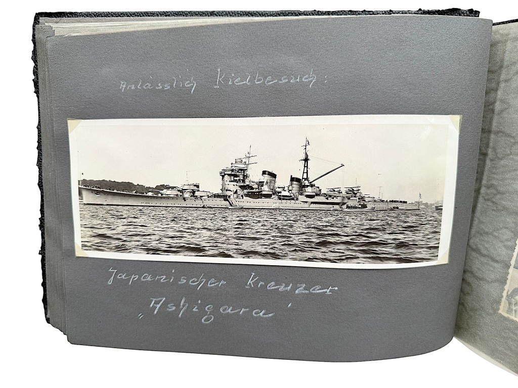 Original WWII German Kriegsmarine photo album - Image 3