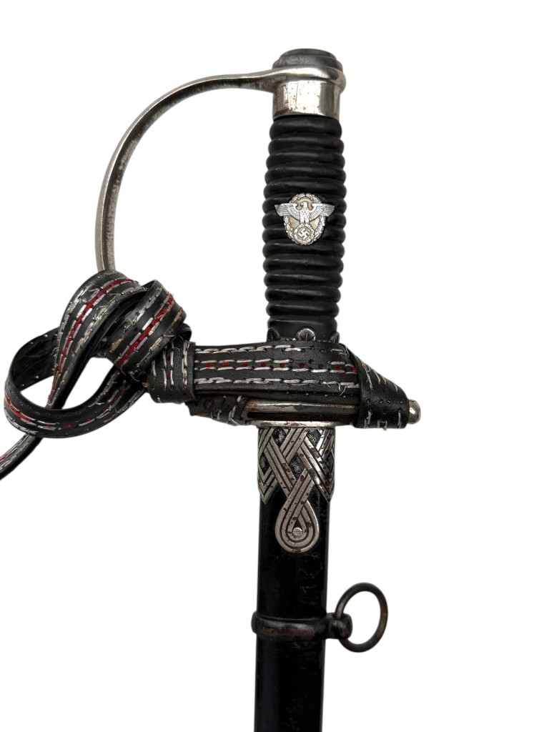 Original WWII German Police officers sword with portepee