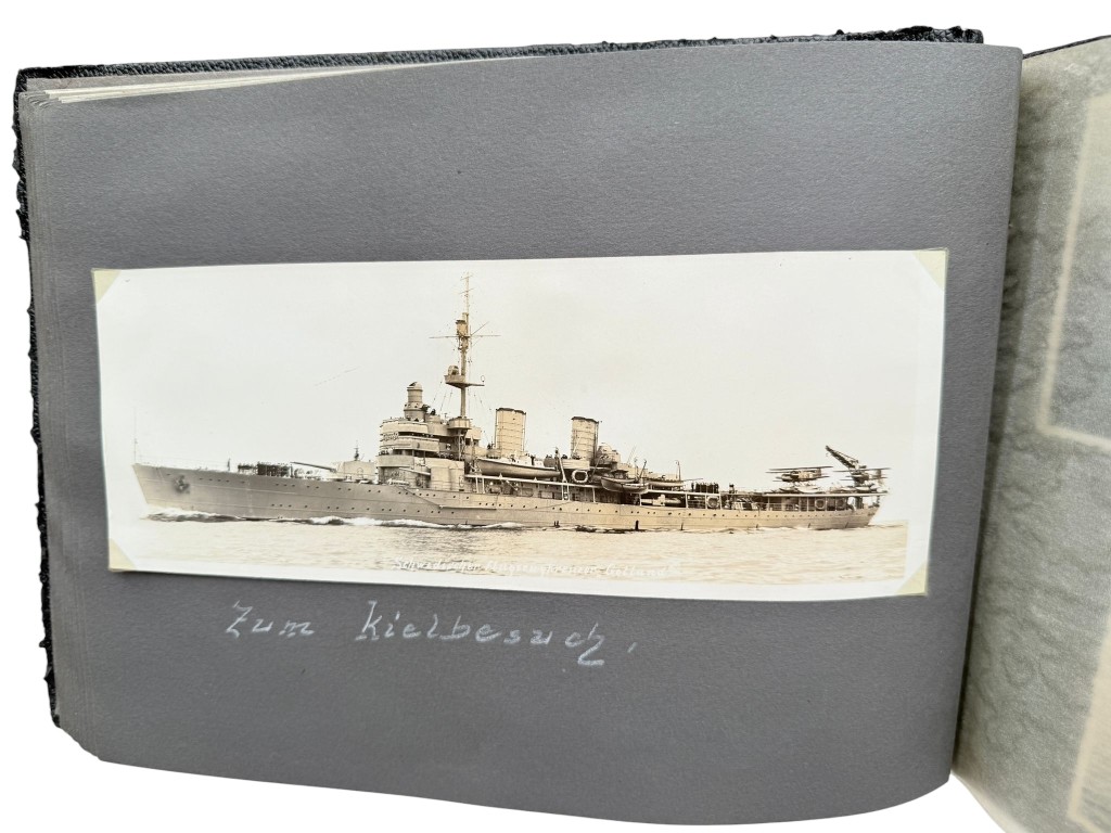 Original WWII German Kriegsmarine photo album - Image 44