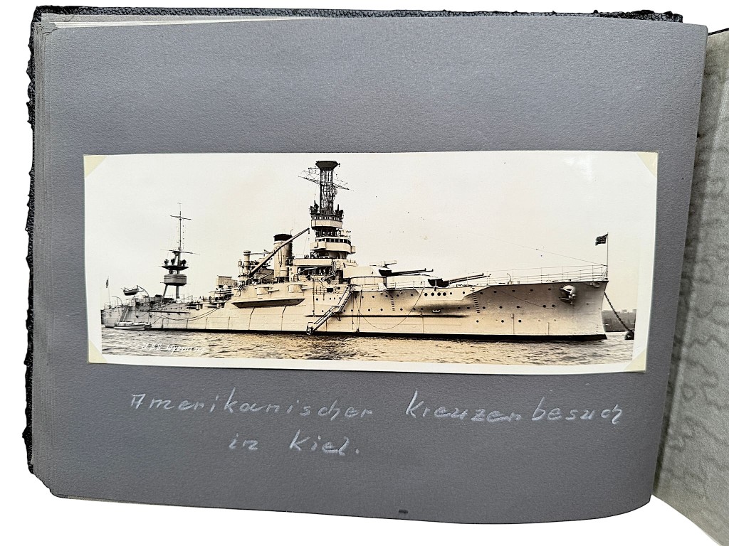 Original WWII German Kriegsmarine photo album - Image 43