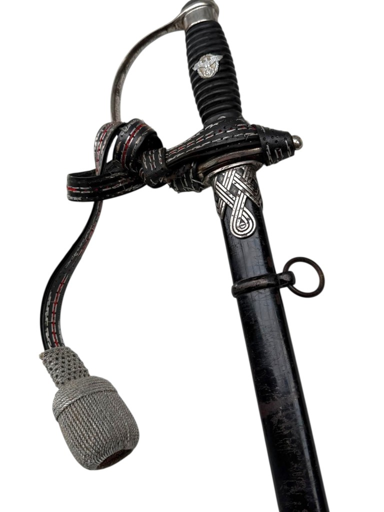 Original WWII German Police officers sword with portepee - Image 5