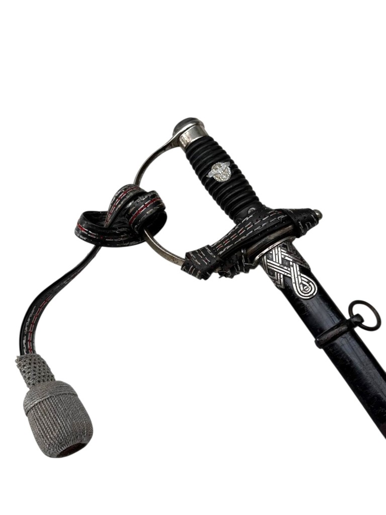 Original WWII German Police officers sword with portepee - Image 6