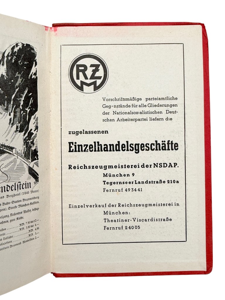 Original WWII German NSDAP Nationalsozialistisches Jahrbuch 1942 - Image 7