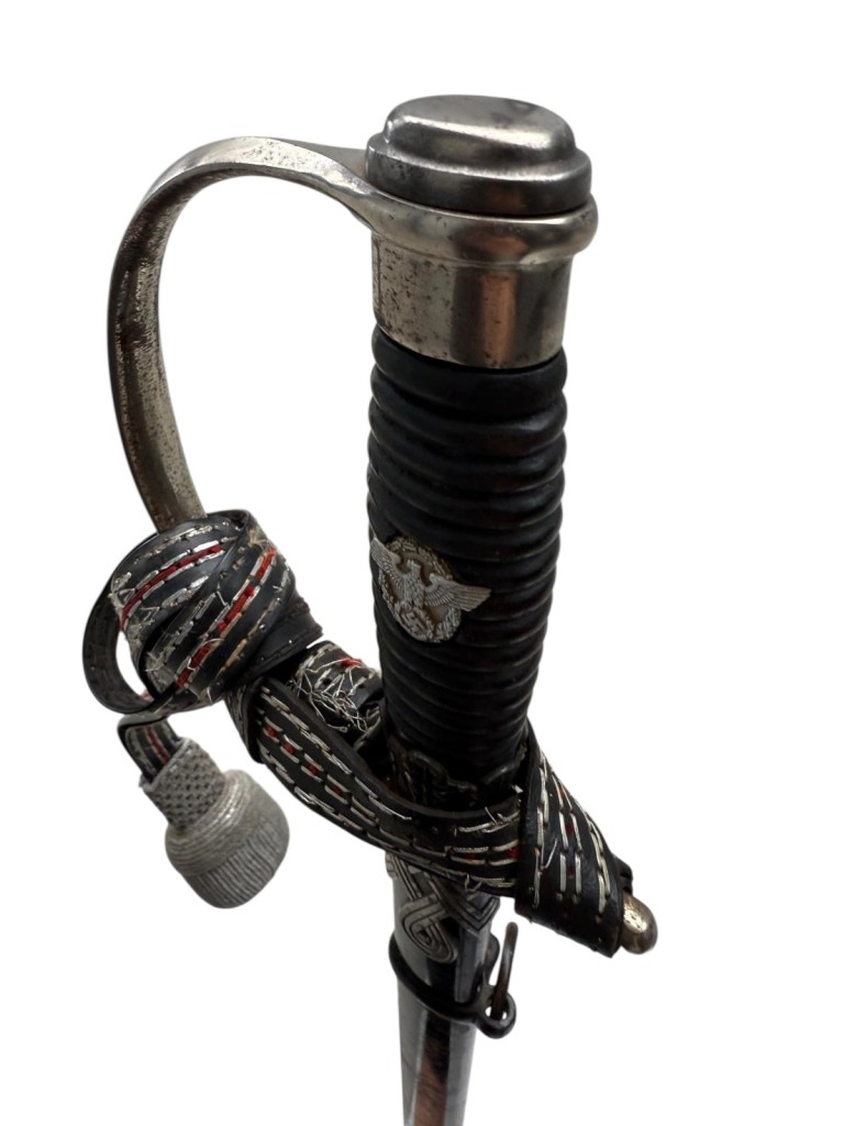 Original WWII German Police officers sword with portepee - Image 11