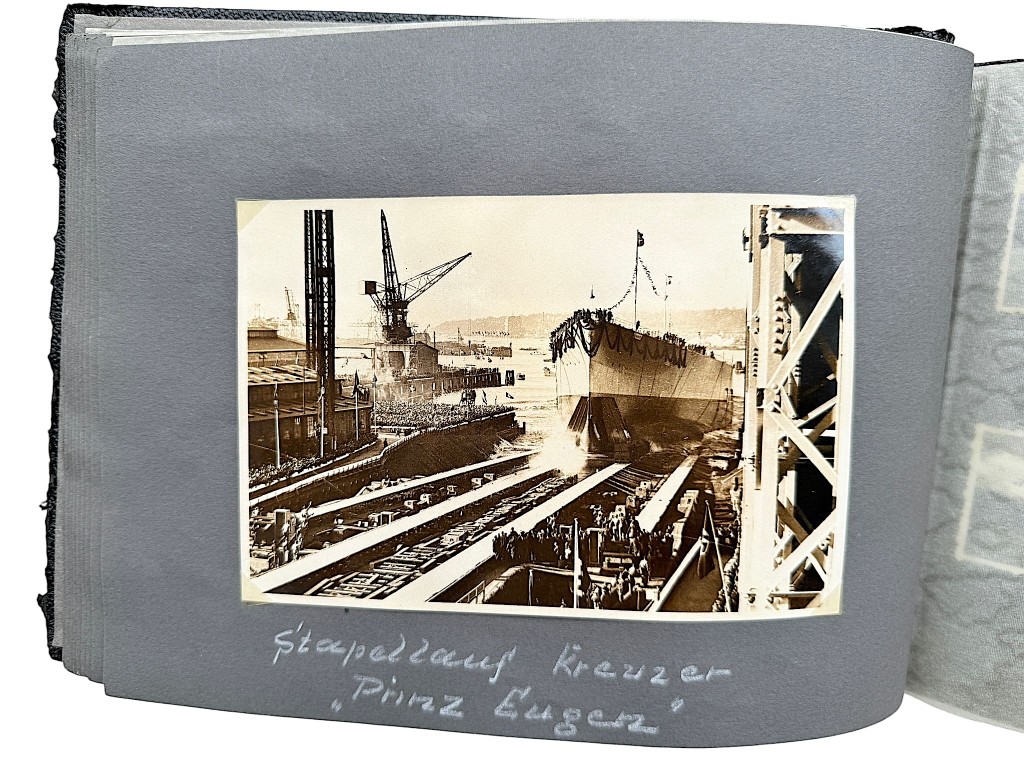 Original WWII German Kriegsmarine photo album - Image 31