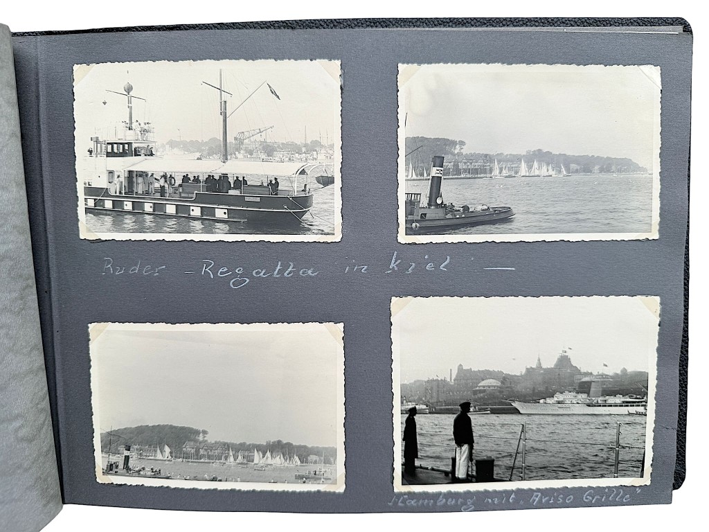 Original WWII German Kriegsmarine photo album - Image 29
