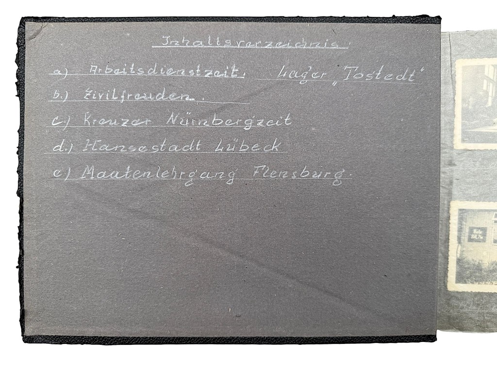 Original WWII German Kriegsmarine photo album - Image 2