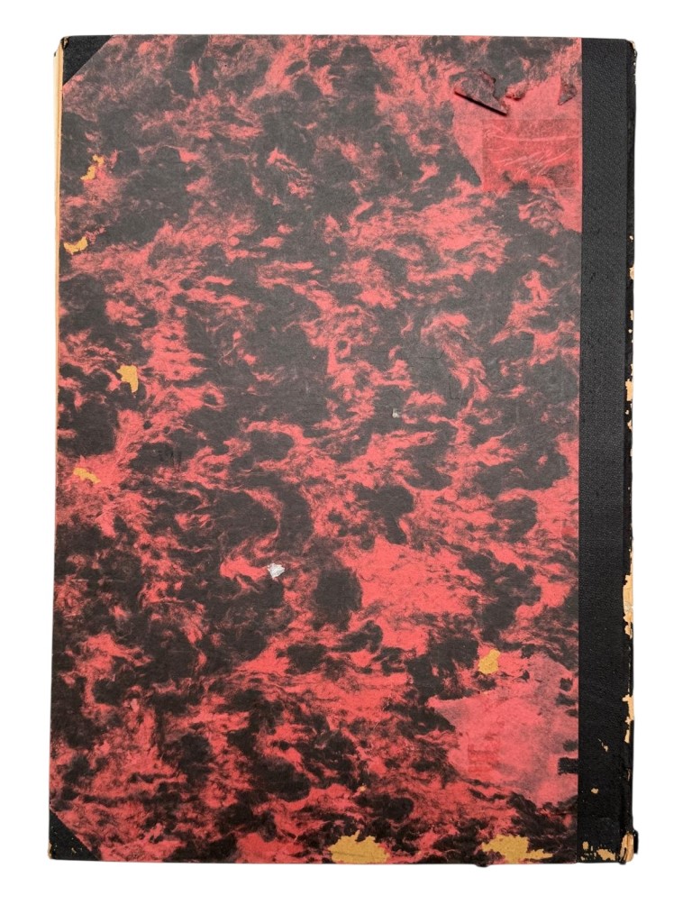 Original 1933 Dutch NSB bound volume of Volk en Vaderland newspaper - Image 24