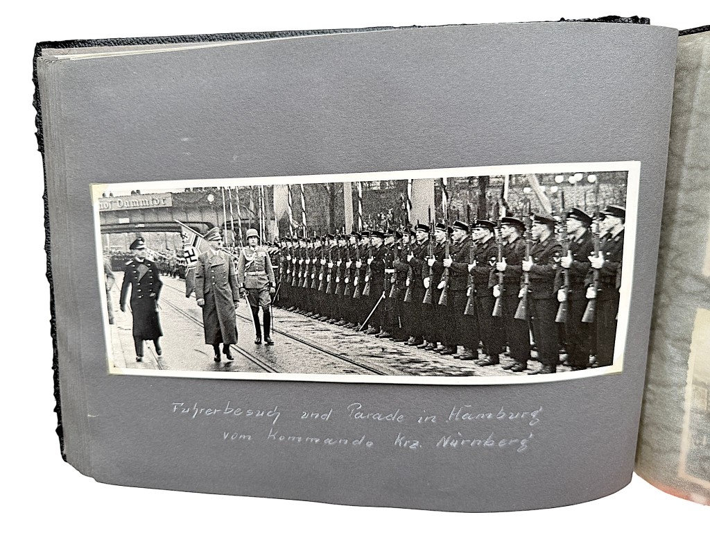 Original WWII German Kriegsmarine photo album - Image 25