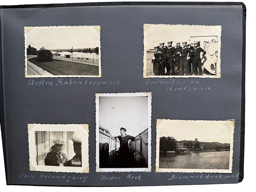 Original WWII German Kriegsmarine photo album - Image 22