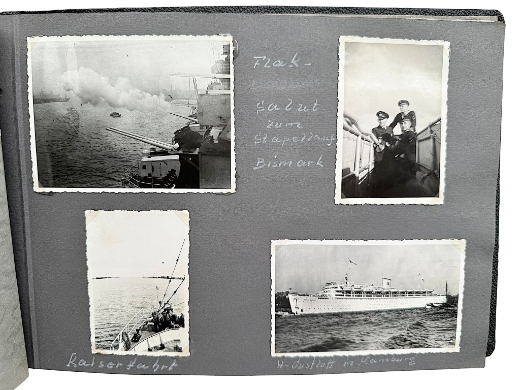 Original WWII German Kriegsmarine photo album - Image 19