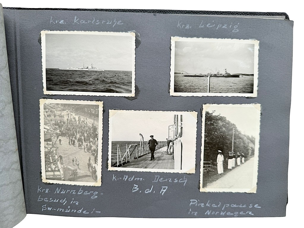 Original WWII German Kriegsmarine photo album - Image 15