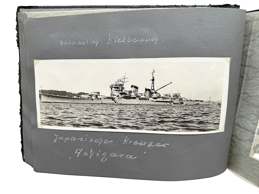 Original WWII German Kriegsmarine photo album - Image 10