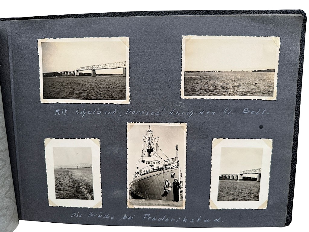 Original WWII German Kriegsmarine photo album - Image 7
