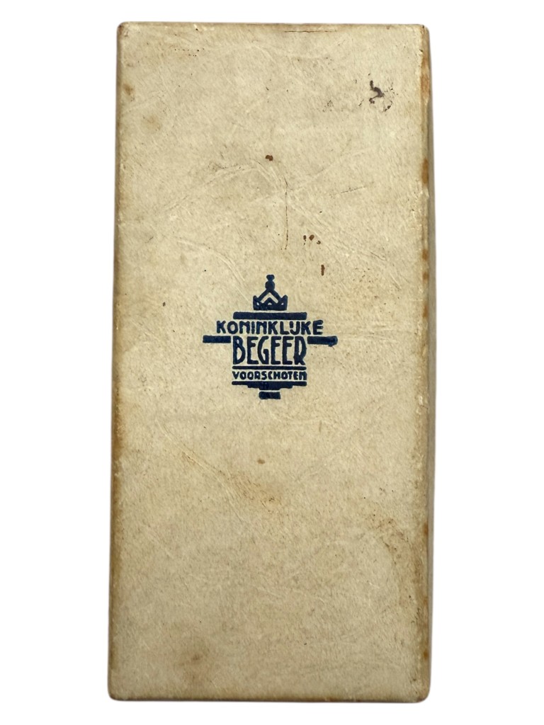 Original 1940 Dutch 'Burgerwacht Rotterdam' medal in box